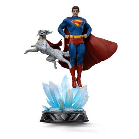 Superman Legacy statuette 1/10 Art Scale Superman & Krypto 32 cm