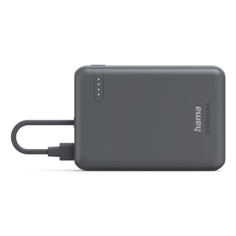 Hama Travel Lithium Polymère (LiPo) 10000 mAh Anthracite