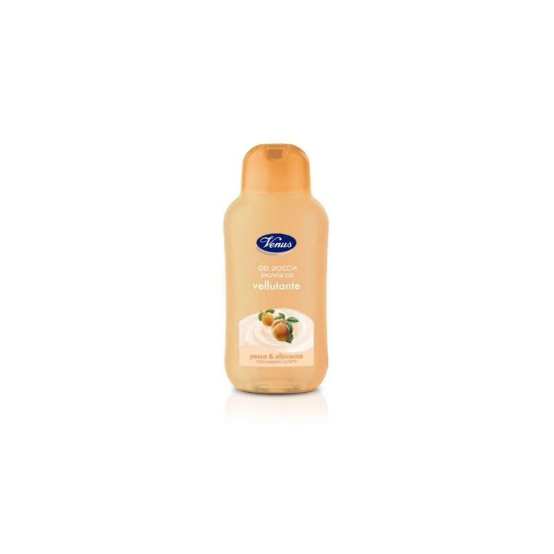 Venus Velvety Shower Gel With Peach And Apricot 300 Ml