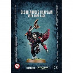 STOCK2 - Warhammer 40k - Blood Angels Chaplain With Jump Pack