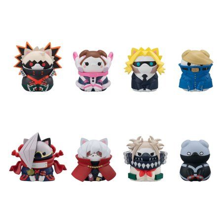 My Hero Academia Mega Cat Project assortiment trading figures Heroaca Cats No.02 3 cm (8)
