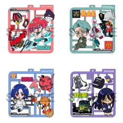 Mobile Suit Gundam GQuuuuuuX assortiment charms Plat Collection (4)