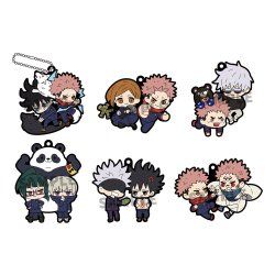 Jujutsu Kaisen assortiment charms caoutchouc 6 cm Buddy Collection (6)