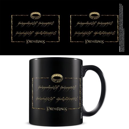 LE SEIGNEUR DES ANNEAUX - L'Anneau Unique - Black Pod Mug 325ml