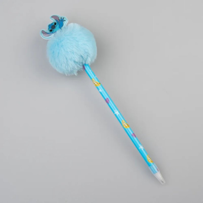 STITCH - Boite de 10 Stylos-Bille Pompom