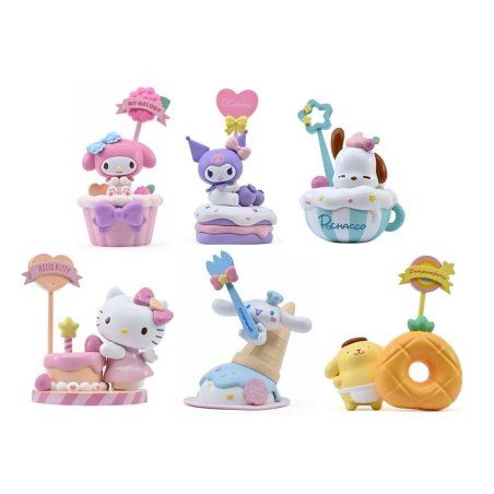 HELLO KITTY - Party Time Series - Assortiment 12 Figurines