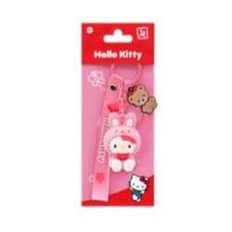 HELLO KITTY - Raincoat Series - Assortiment 12 Porte-Clés 6-7cm