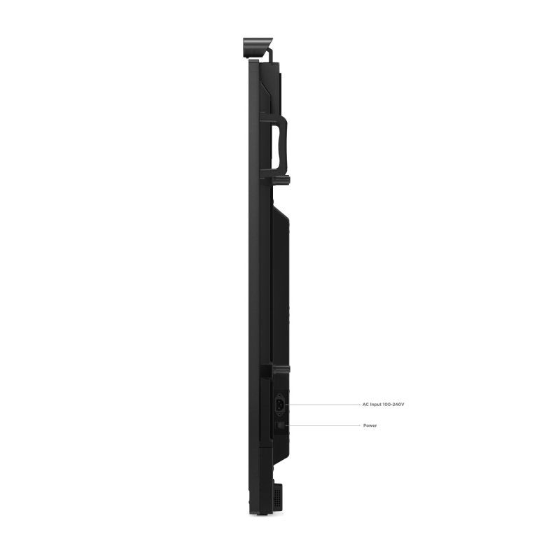 Lenovo ThinkVision T65 écran plat de PC 165,1 cm (65") 3840 x 2160 pixels 4K Ultra HD LED Écran tactile Noir