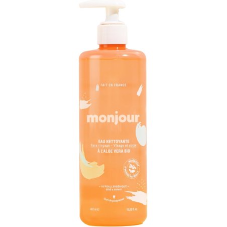 Eau nettoyante visage et corps