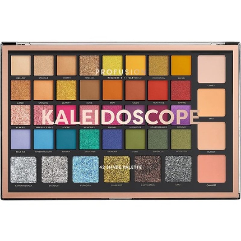 Profusion Cosmetics 42 Shade Kaleidoscope Eyeshadow Palette