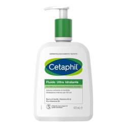 Cetaphil Ultra Moisturizing Fluid Face and Body Cream for Skin with Persistent and Sensitive Dryness 470ml