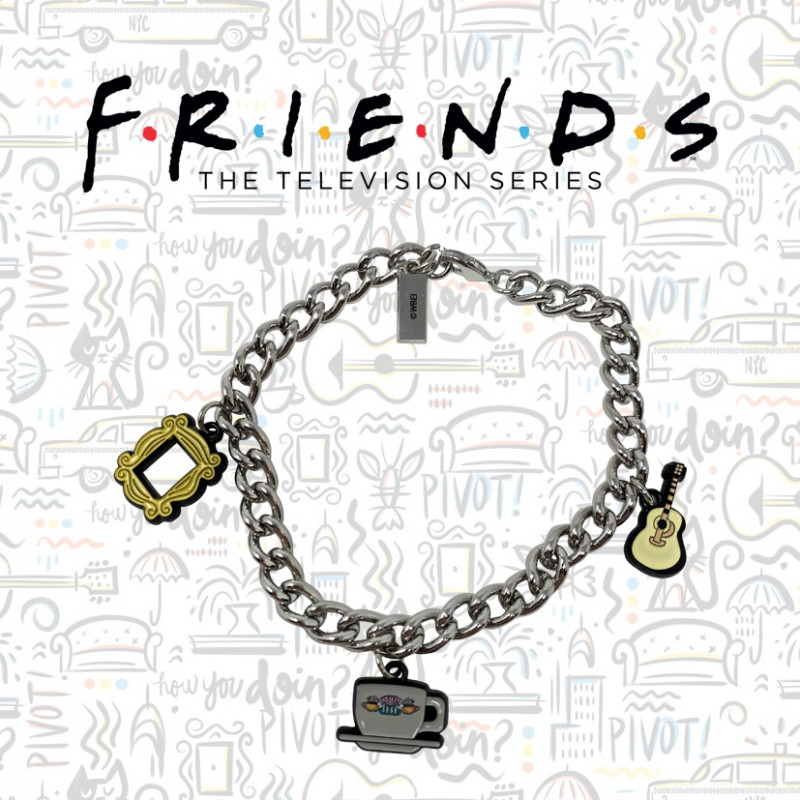 FRIENDS - Bracelet avec charmes édition limitée