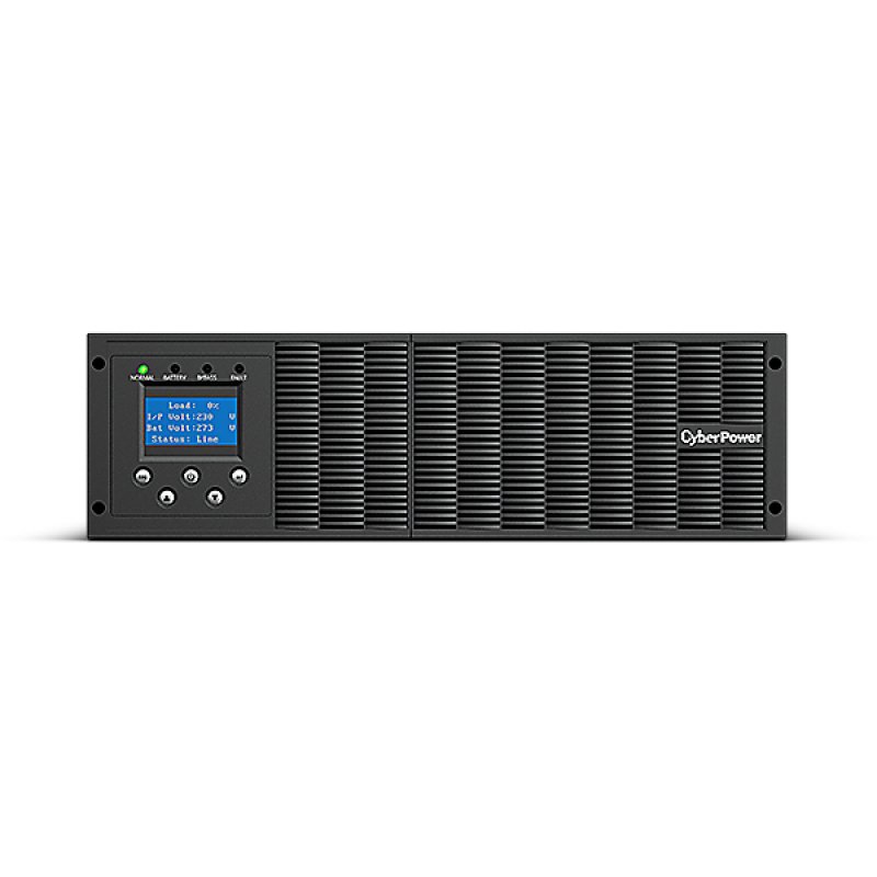 CyberPower Online XL Smart App 6000VA Double Conversion 3U Rack/Tower UPS, 5400W, LCD Display, 1x Hardwire Terminal