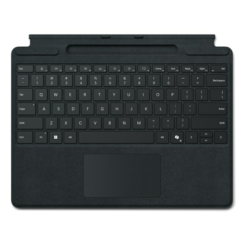Microsoft Surface Pro Keyboard with pen storage for Business QWERTZ Luxembourgeois Microsoft Cover port Noir