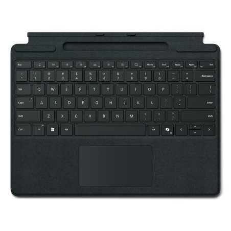 Microsoft Surface Pro Keyboard with pen storage for Business QWERTZ Luxembourgeois Microsoft Cover port Noir