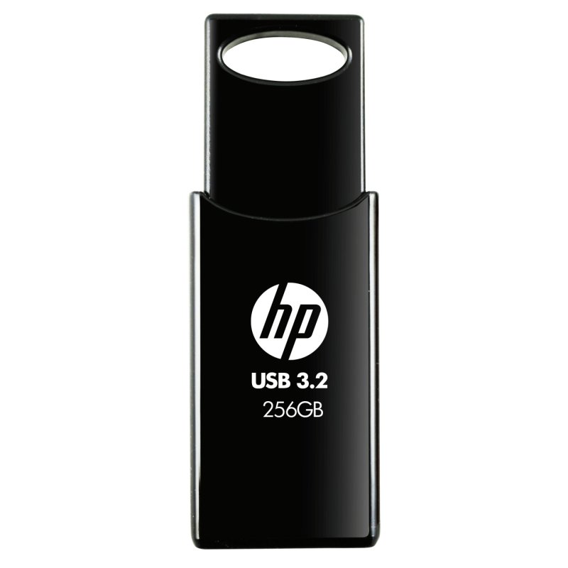 HP 712w lecteur USB flash 256 Go USB Type-A 3.2 Gen 1 (3.1 Gen 1) Noir