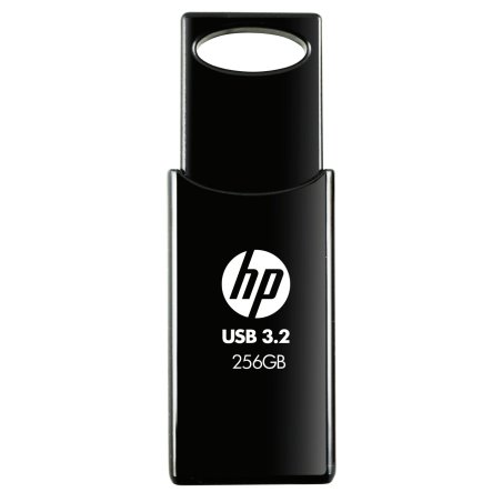 HP 712W USB 3.2 FLASH DRIVE BLACK 256GB