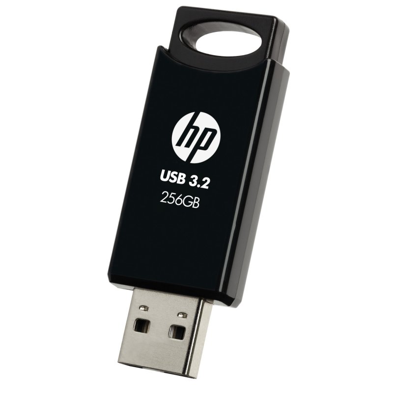 HP 712w lecteur USB flash 256 Go USB Type-A 3.2 Gen 1 (3.1 Gen 1) Noir