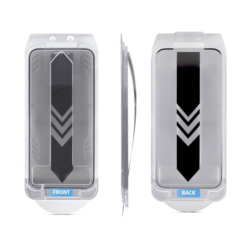 StarTech.com 4-Way 360 Privacy Screen For iPhone 16, Supports Portrait/Landscape Orientation, Touch-Enabled, Tempered