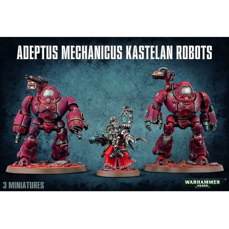 Warhammer 40k - Adeptus Mechanicus Kastelan Robots