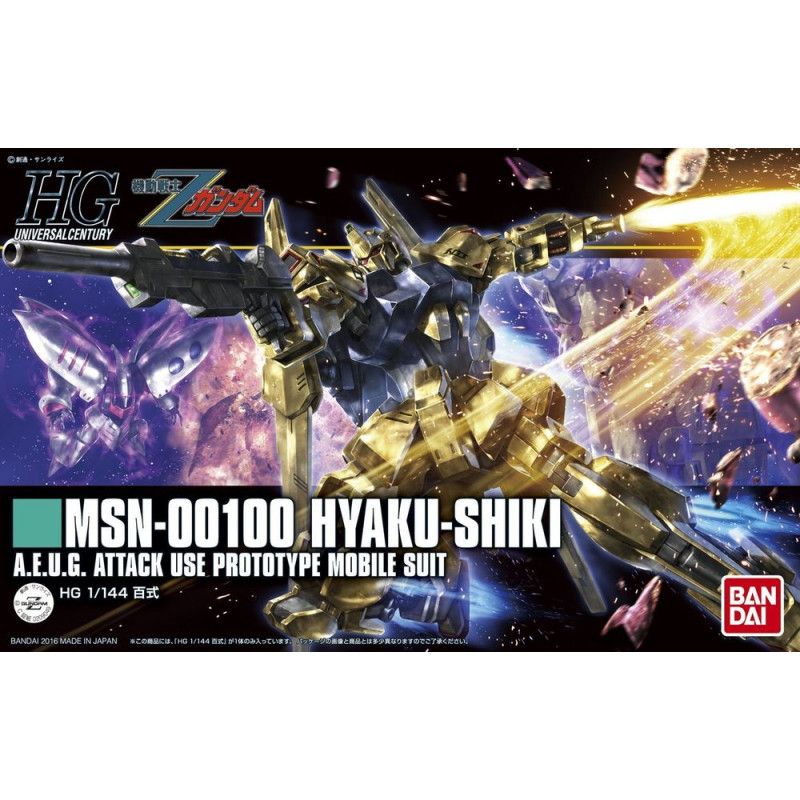 GUNDAM - HGUC 1/144 MSN-00100 Hyaku-Shiki - Model Kit