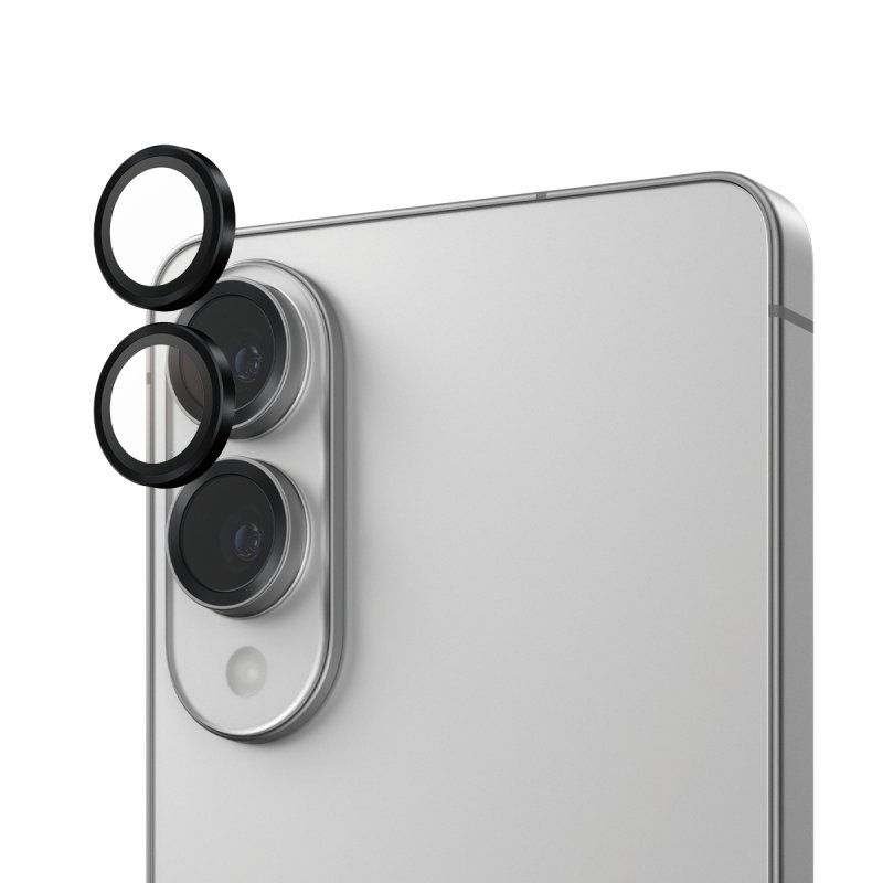 PanzerGlass - Hoops Black Camera Lens Protector Samsung S25 Edge