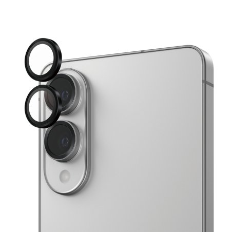 PanzerGlass Hoops Black Camera Lens Protector Samsung S25 Edge Protection d'écran transparent 1 pièce(s)