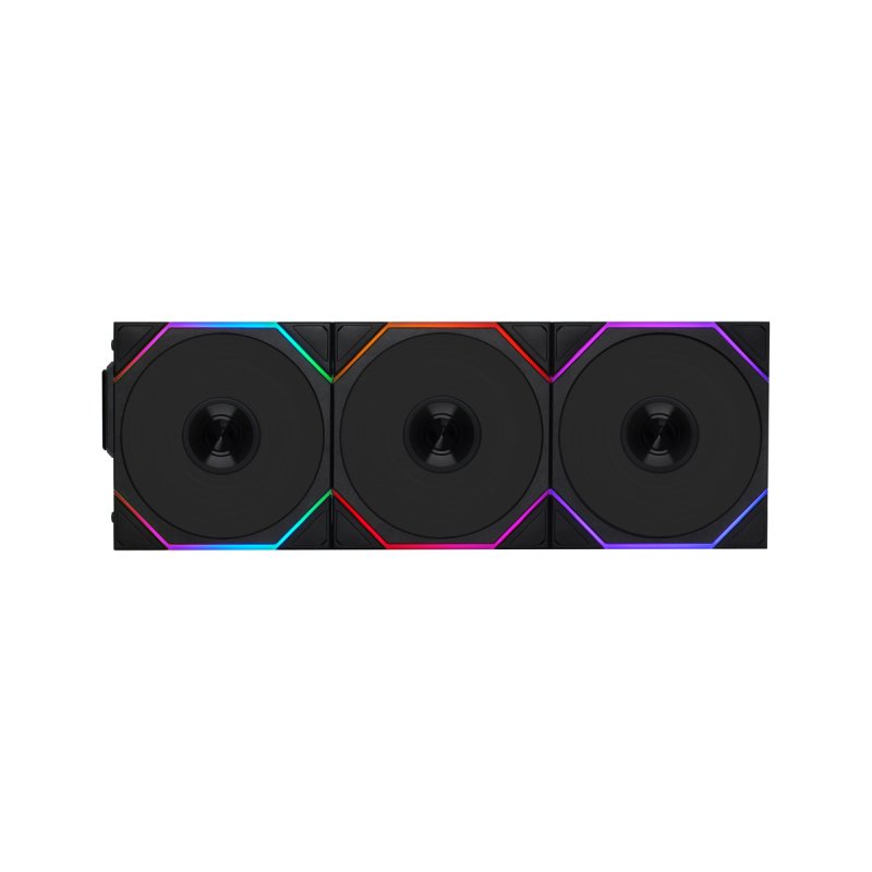 Lian Li UNI FAN TL Wireless Lüfter, ARGB, PWM, 3er-Pack - 120 mm, schwarz