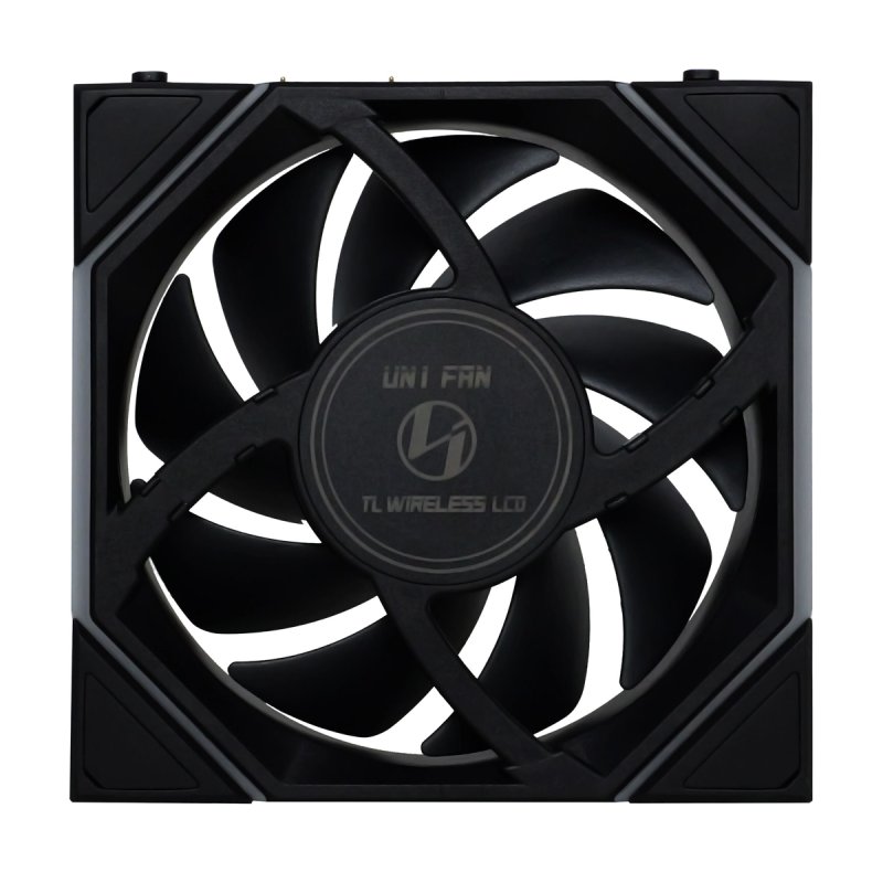 Lian Li UNI FAN TL Wireless LCD Lüfter, ARGB, PWM - Reverse Blade, 120mm, schwarz