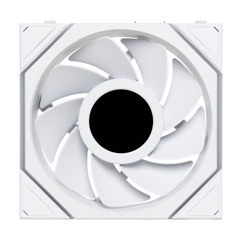 Lian Li UNI FAN TL Wireless LCD Lüfter, ARGB, PWM - Reverse Blade, 120 mm, weiß