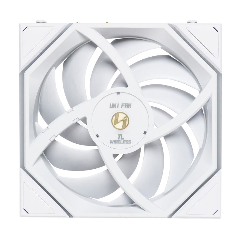 Lian Li UNI FAN TL Wireless Lüfter, ARGB, PWM, 3er-Pack - Reverse Blade, 120mm, weiß