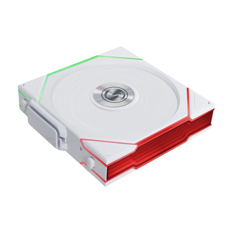 Lian Li UNI FAN TL Wireless Lüfter, ARGB, PWM - Reverse Blade, 120mm, weiß