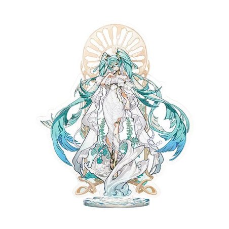 Character Vocal Series 01: Hatsune Miku Socle en acrylique Hatsune Miku feat. Yoneyama Mai 17 cm