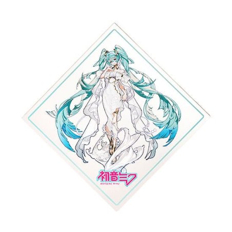 Character Vocal Series 01: Hatsune Miku Socle en acrylique Hatsune Miku feat. Yoneyama Mai Translucent Card 12 cm
