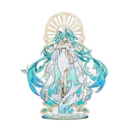 Character Vocal Series 01: Hatsune Miku Socle en acrylique Hatsune Miku feat. Yoneyama Mai Mega 35 cm