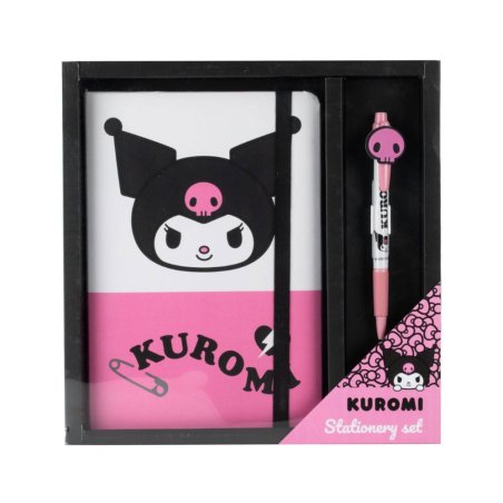 Sanrio carnet de notes avec stylo set cadeau Kuromi
