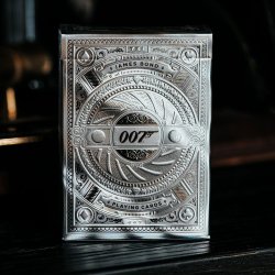 James Bond jeu de cartes à jouer Silver Edition
