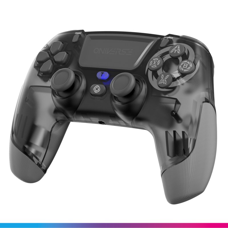 Oniverse Revolt Gris Bluetooth Manette de jeu Analogique/Numérique PC, PlayStation 4
