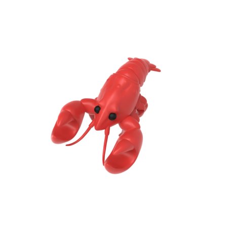 Winkee - Larry Lobster Steam Release & Spoon Holder - Red