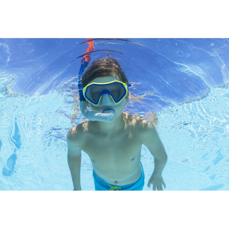 Bestway Masque et tuba Crusader pour jeunes enfants dès 7 ans