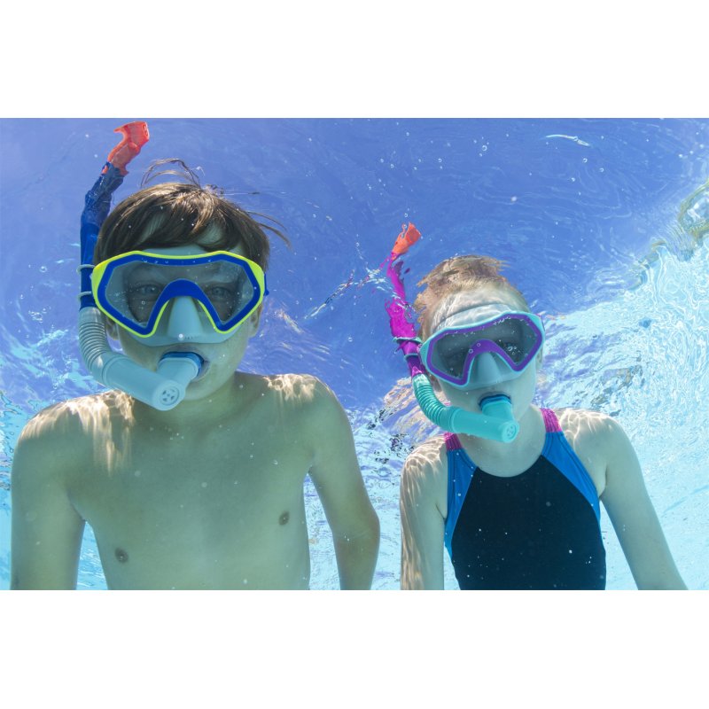 Bestway Masque et tuba Crusader pour jeunes enfants dès 7 ans