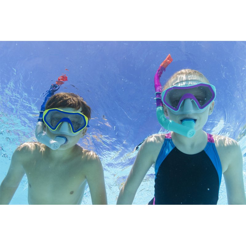 Bestway Masque et tuba Crusader pour jeunes enfants dès 7 ans