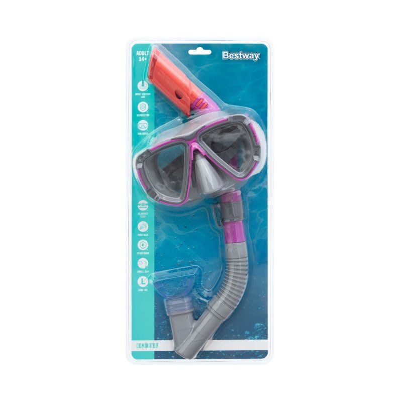 Bestway Masque et tuba Dominator Adultes dès 14 ans