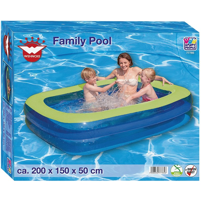 PISCINE 2BOUDINS 200X150X50CM