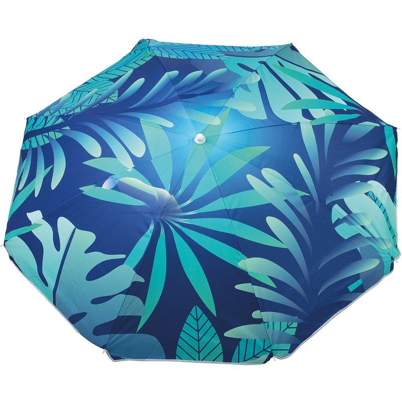 Parasol Fleurs Double Tissu 200Cm - Modèle choisi aléatoirement