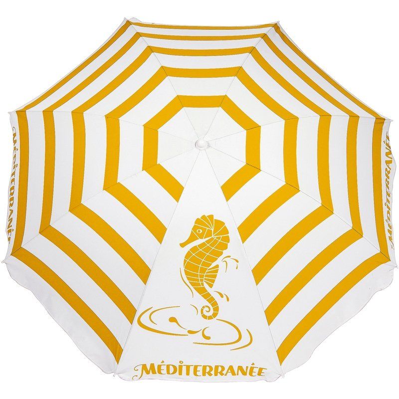Parasol Polyester Méditerranée 180Cm - Modèle choisi aléatoirement