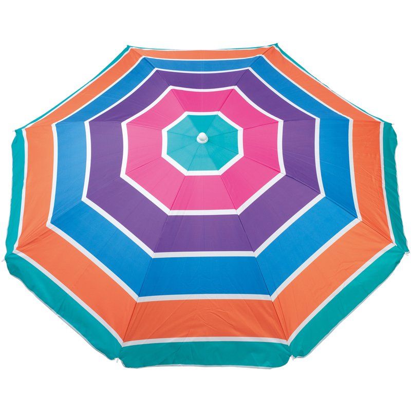 Parasol Polyester Rayé FV 140Cm - Modèle choisi aléatoirement