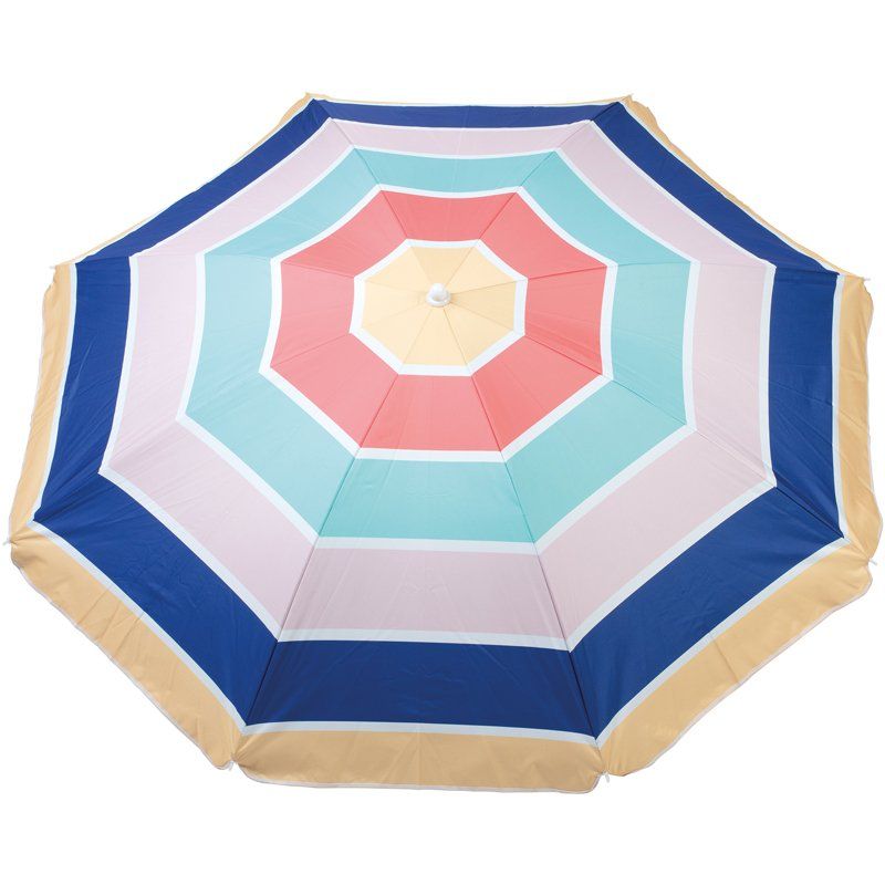 Parasol Polyester Rayé FV 140Cm - Modèle choisi aléatoirement