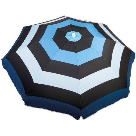 PARASOL POLY NOIR/BLEU D160