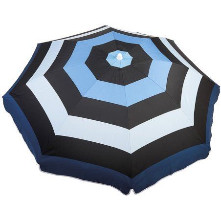 PARASOL POLY NOIR/BLEU D200